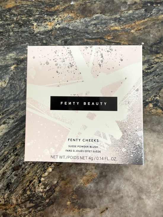 Fenty Beauty Other - Fenty Beauty Cheeks Suede Powder Blush Petal Poppin 02 NIB Full Size Pink Matte